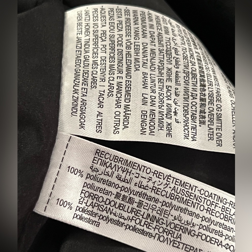 New Zara Women’s Motorcycle Leather Jacket - Picture 7 of 7